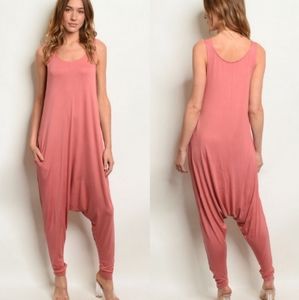 Jersey Knit Jumpsuit